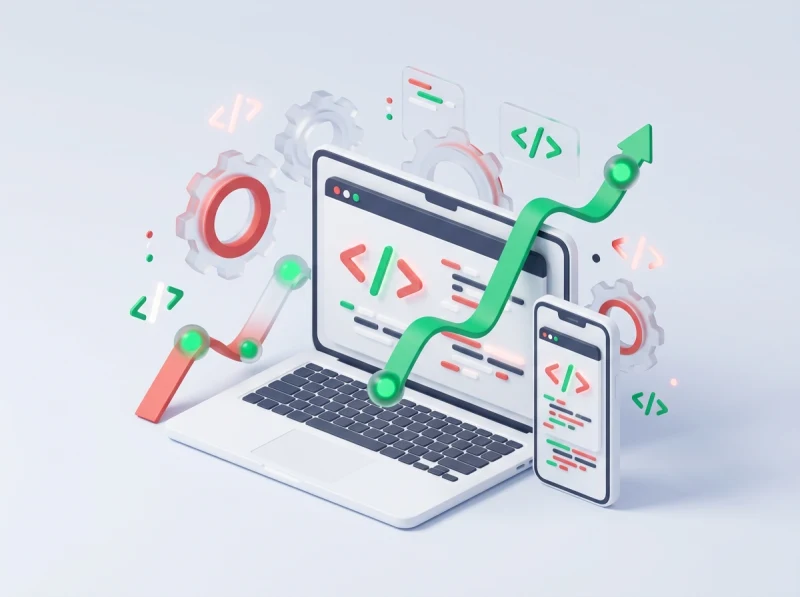 Development, Responsive Code & Analytics Connection