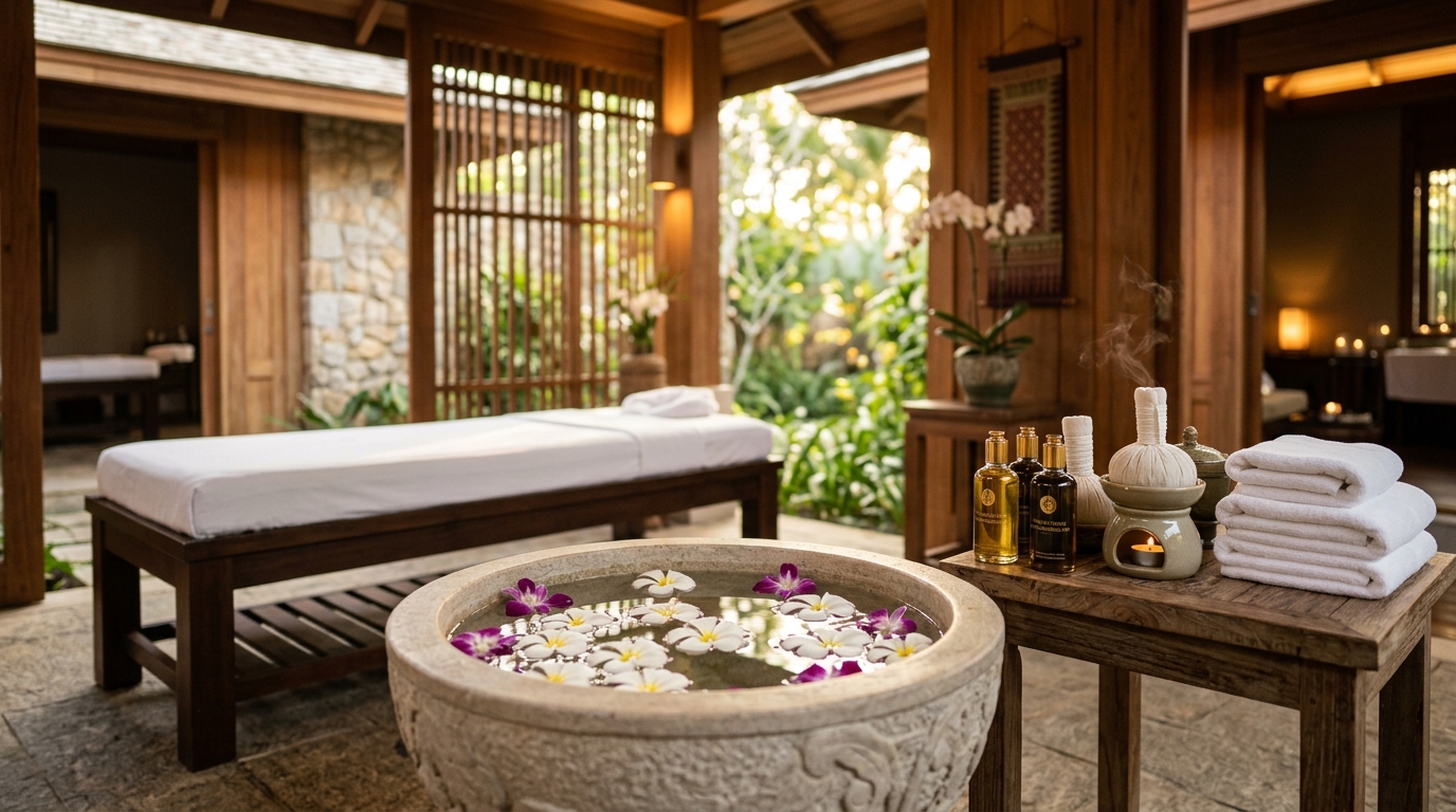 บรรยากาศร้านสปาและนวดเพื่อสุขภาพระดับ Luxury ในไทย พร้อมเว็บไซต์ทางการ