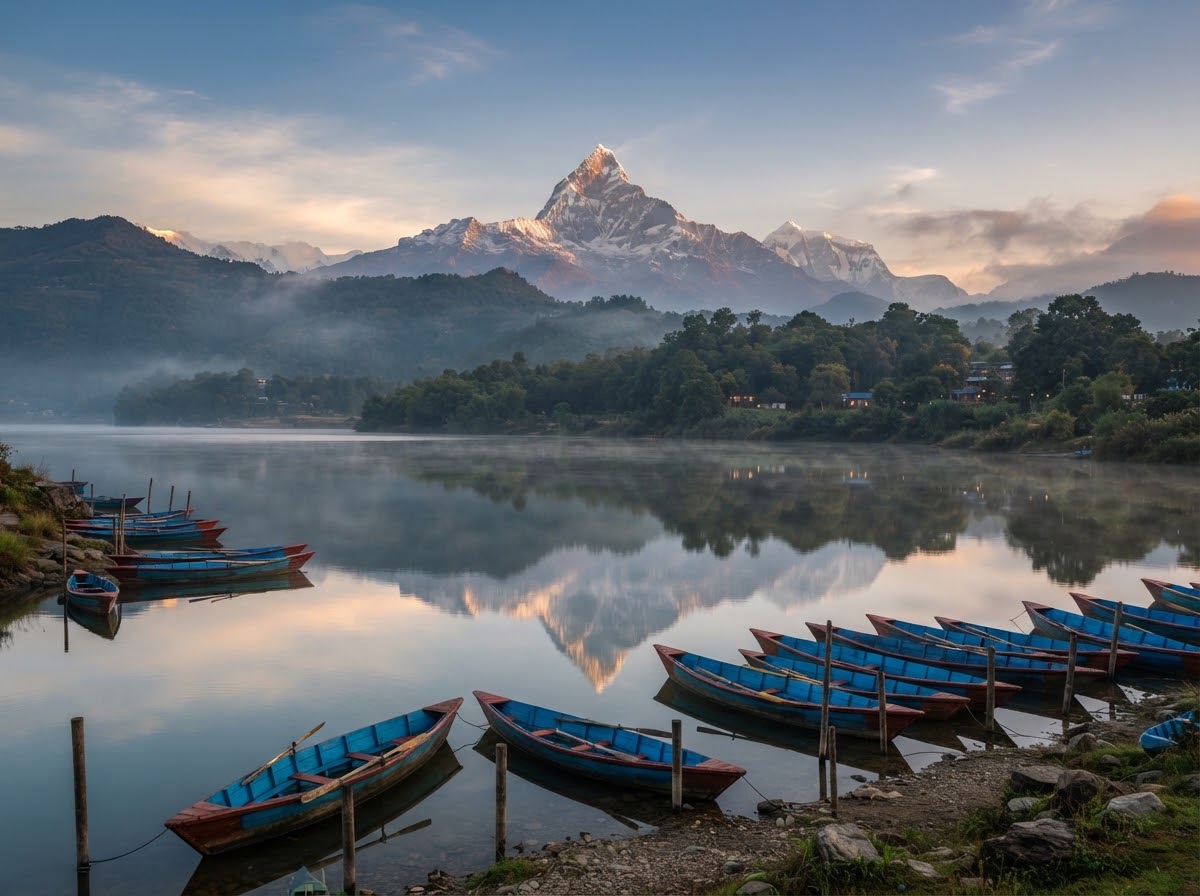 Pokhara Phewa Lake