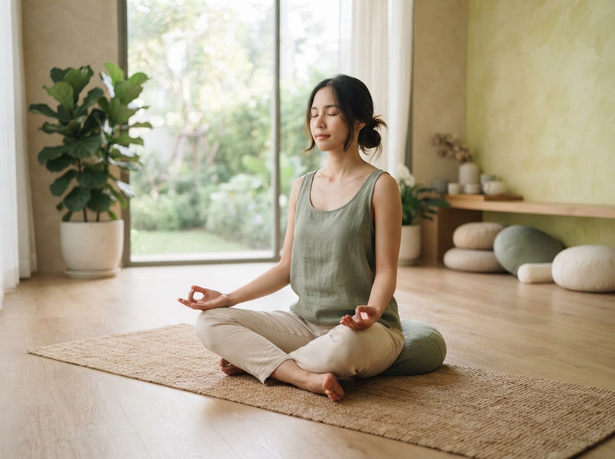 Slow & Restore Yoga Class - คลาสผ่อนคลายและฟื้นฟูจิตใจอย่างลึกซึ้ง