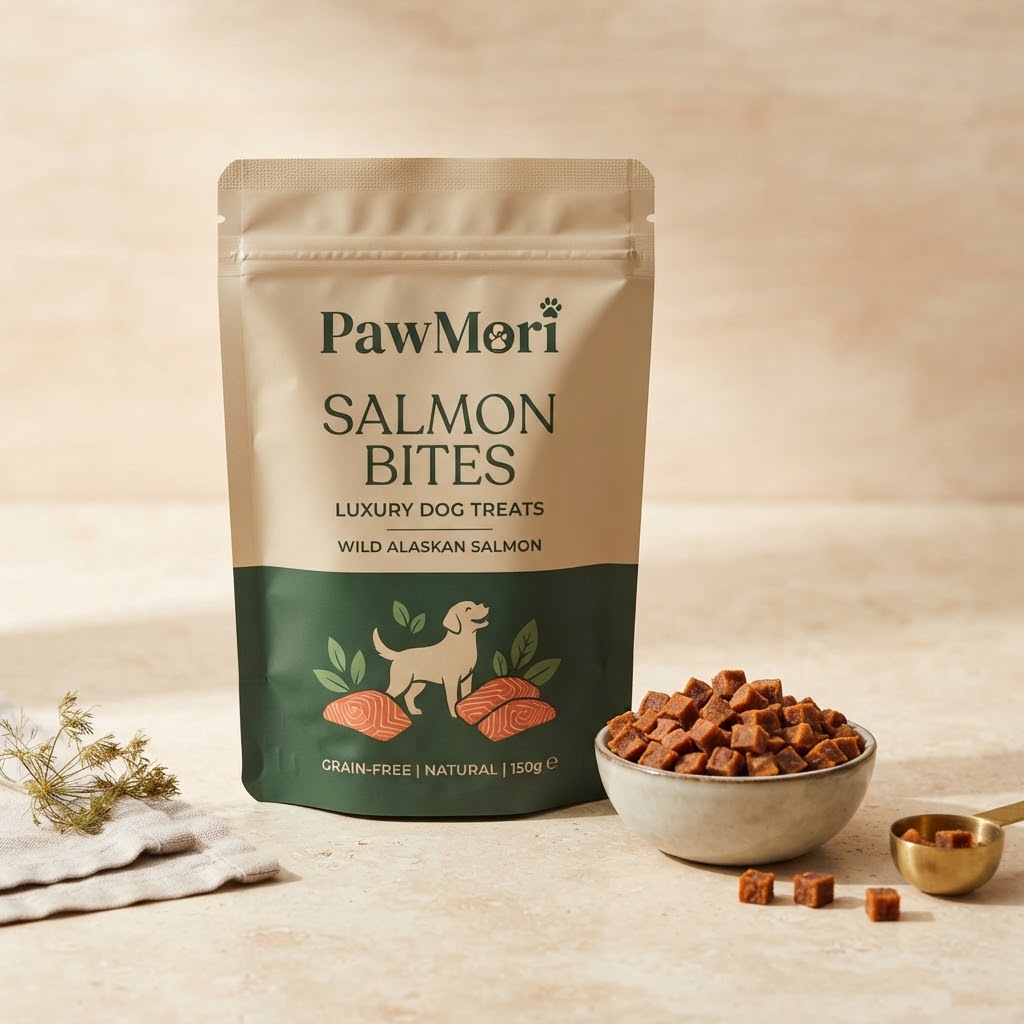 PawMori Salmon Bites