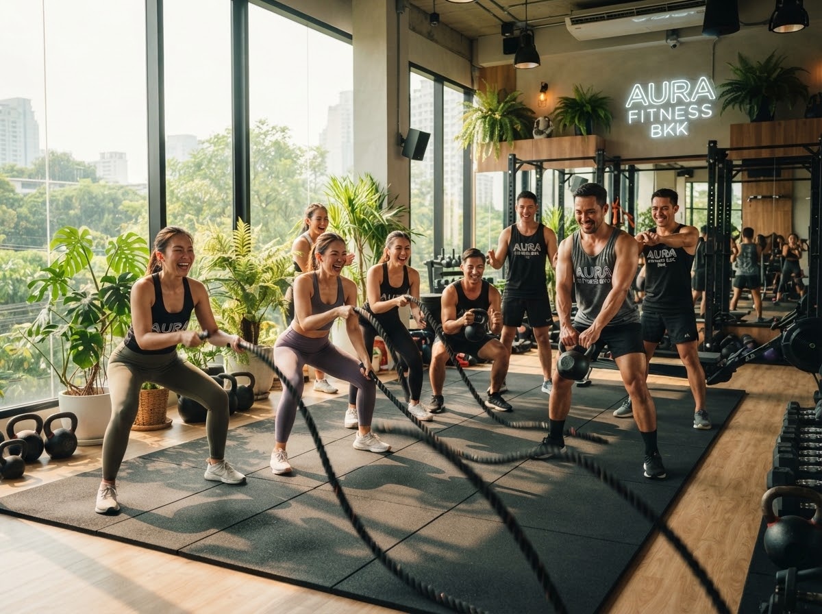 คลาสฟังก์ชันนัลและ HIIT แบบกลุ่ม